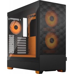 Fractal Design Pop Air RGB Orange Core TG Clear Tint Mid Tower Case